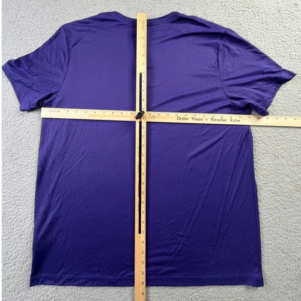 Nike TCU Horned Frogs Soccer Mascot Dri-FIT Shirt Mens XL Purple CW6680-450 NWT